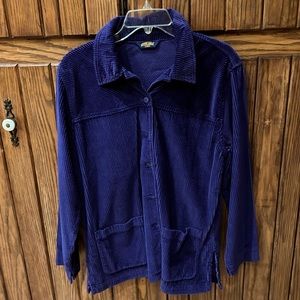 Shaver Lake corduroy shirt jacket shacket size medium